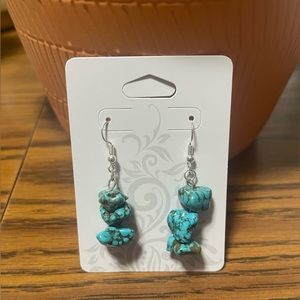 Turquoise Beaded Earrings